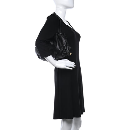 Bottega Veneta Nappa The Bulb Black 2 of 8