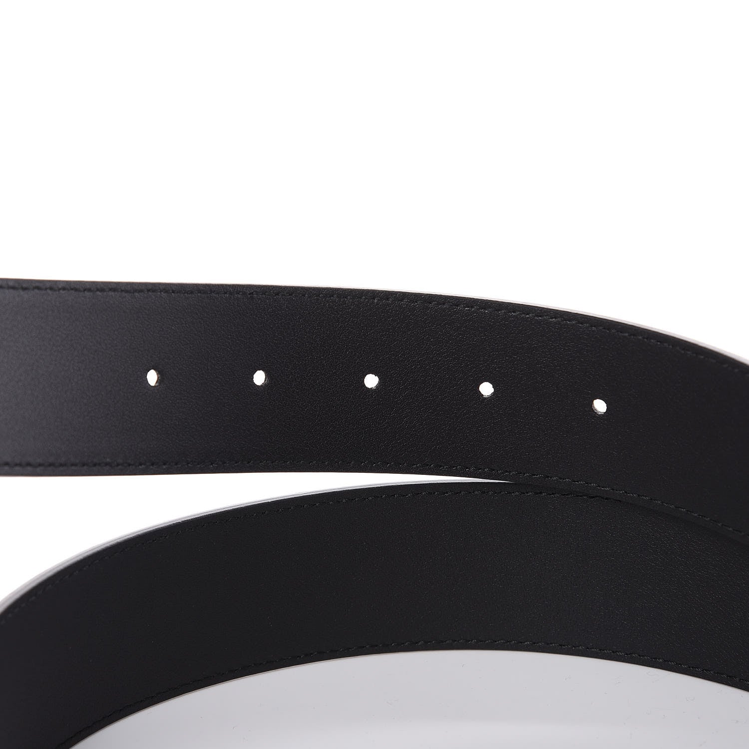 Gucci Textured Calfskin Double G 40mm Belt 85 34 Black 4 of 6