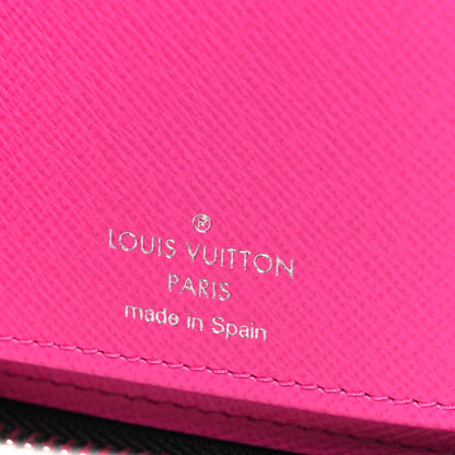 Louis Vuitton Taigarama Vertical Zippy Wallet Fuchsia 6 of 6