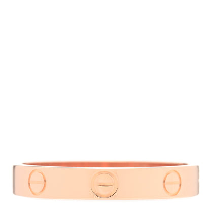 Cartier 18K Pink Gold 3.5mm LOVE Wedding Band Ring 57 8 1 of 4