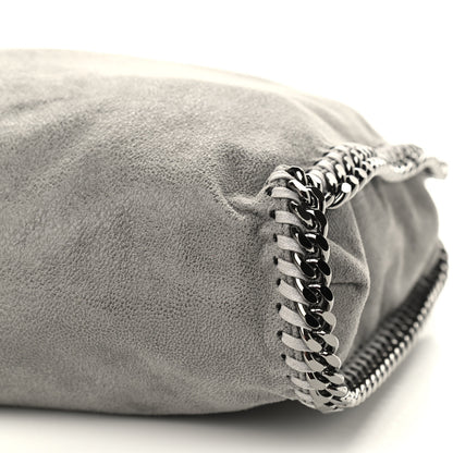 Stella McCartney Shaggy Deer Falabella Fold Over Tote Grey 9 of 9
