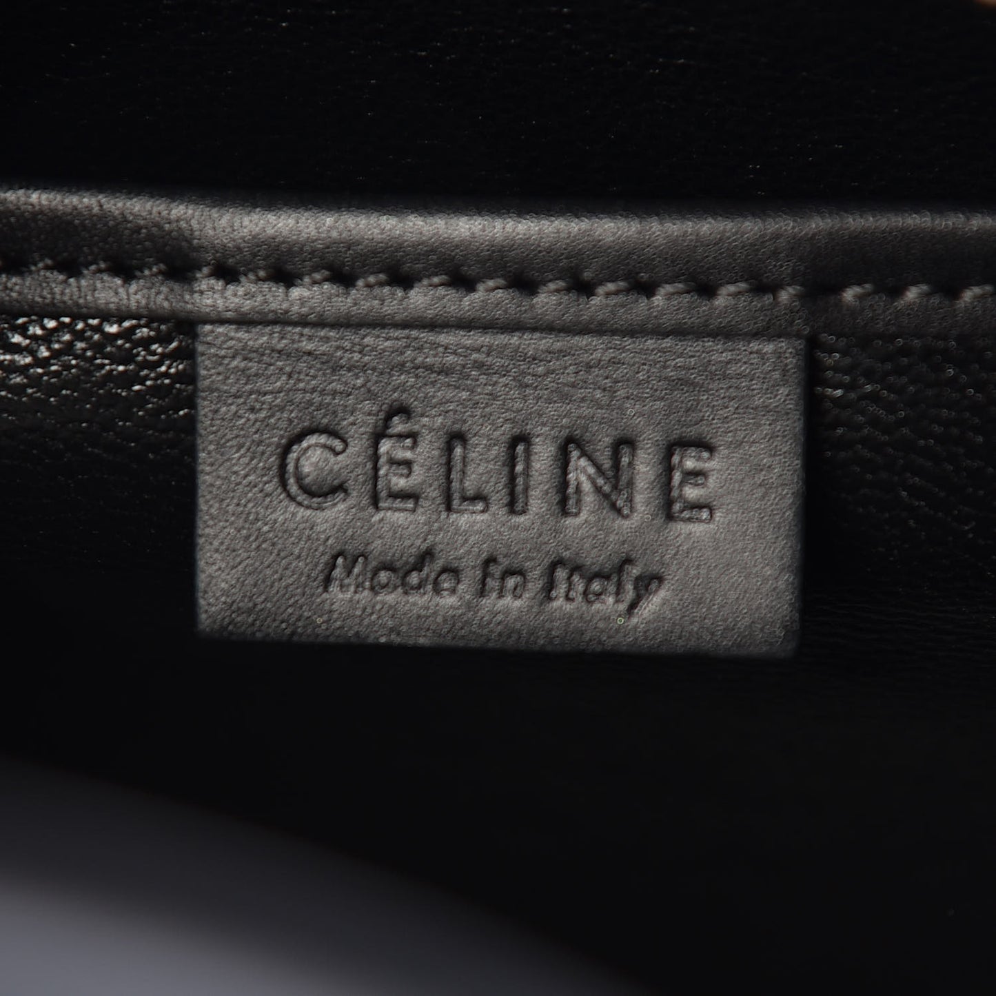 Grained Baby Calfskin Nubuck Nano Tri-Color Luggage White