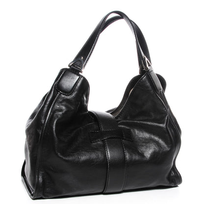 Gucci Washed Leather Medium Soft Stirrup Handle Bag 3 of 9