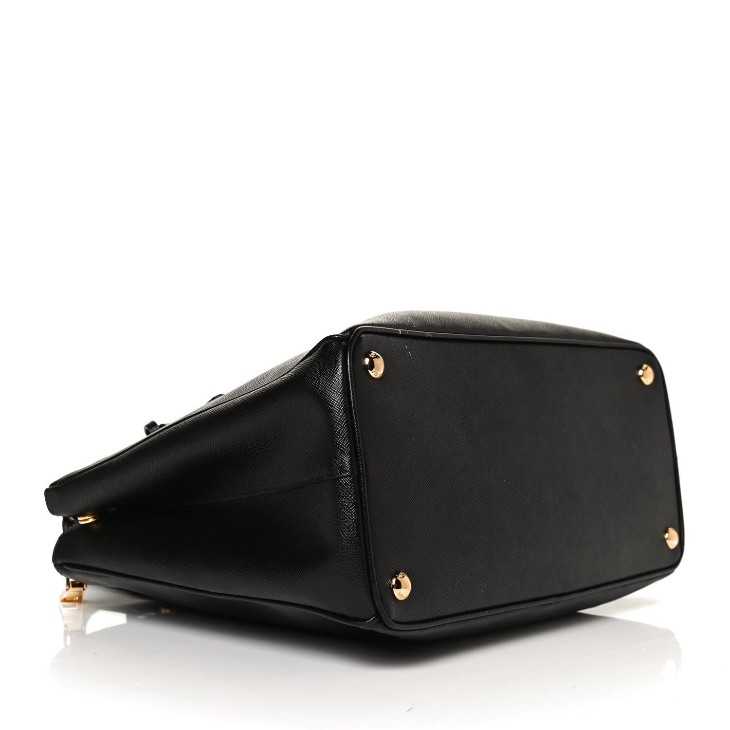 Prada Saffiano Medium Galleria Double Zip Tote Black 3 of 11