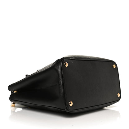 Prada Saffiano Medium Galleria Double Zip Tote Black 3 of 11