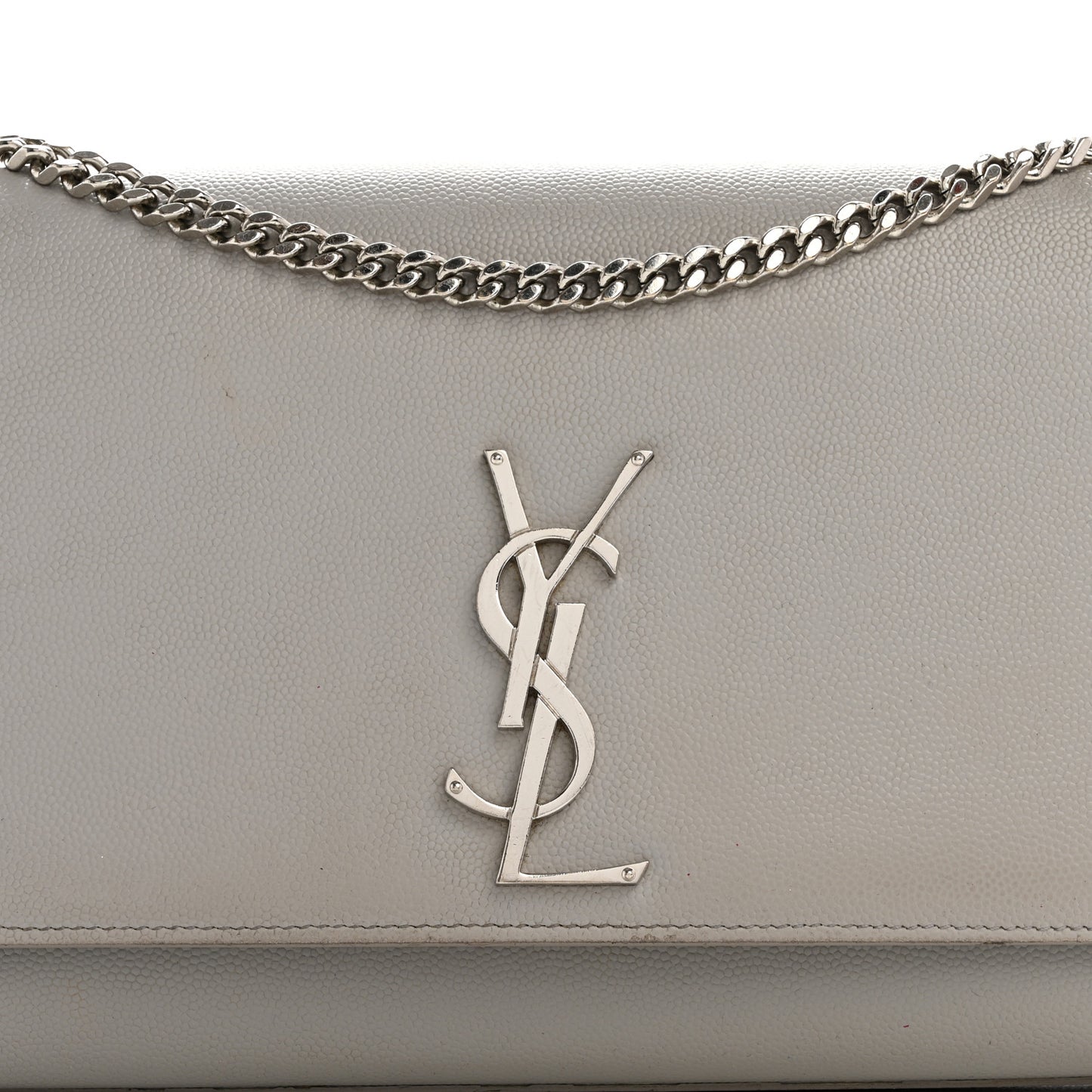 Grain De Poudre Medium Classic Monogram Kate Satchel Souris