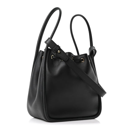 Prada Soft Calfskin Mini Darling Bucket Bag Black 3 of 10