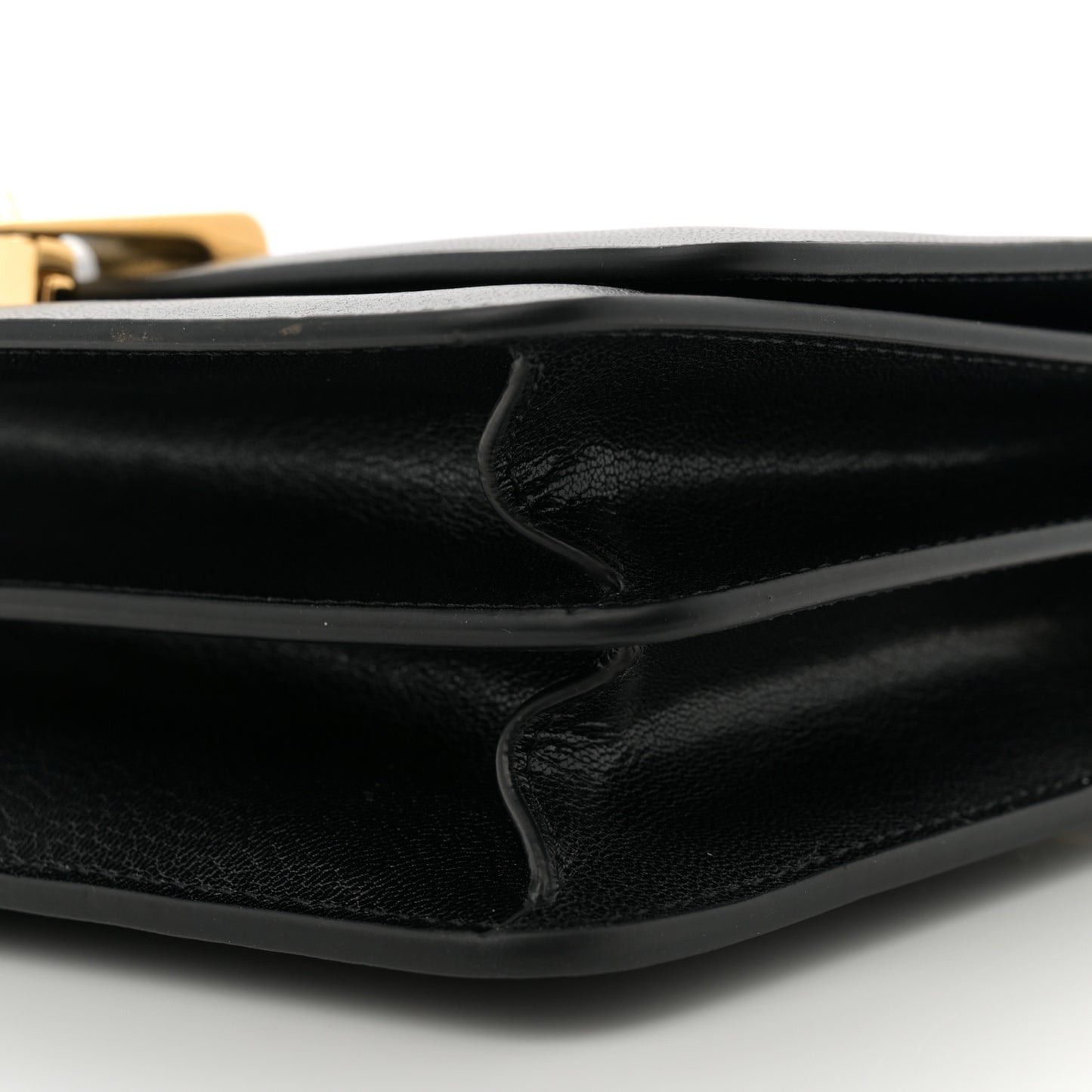 Goatskin Le Papa East West Chain Bag Black