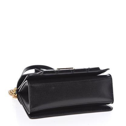 Givenchy Goatskin Quilted Small GV3 Shoulder Bag Black 4 of 9