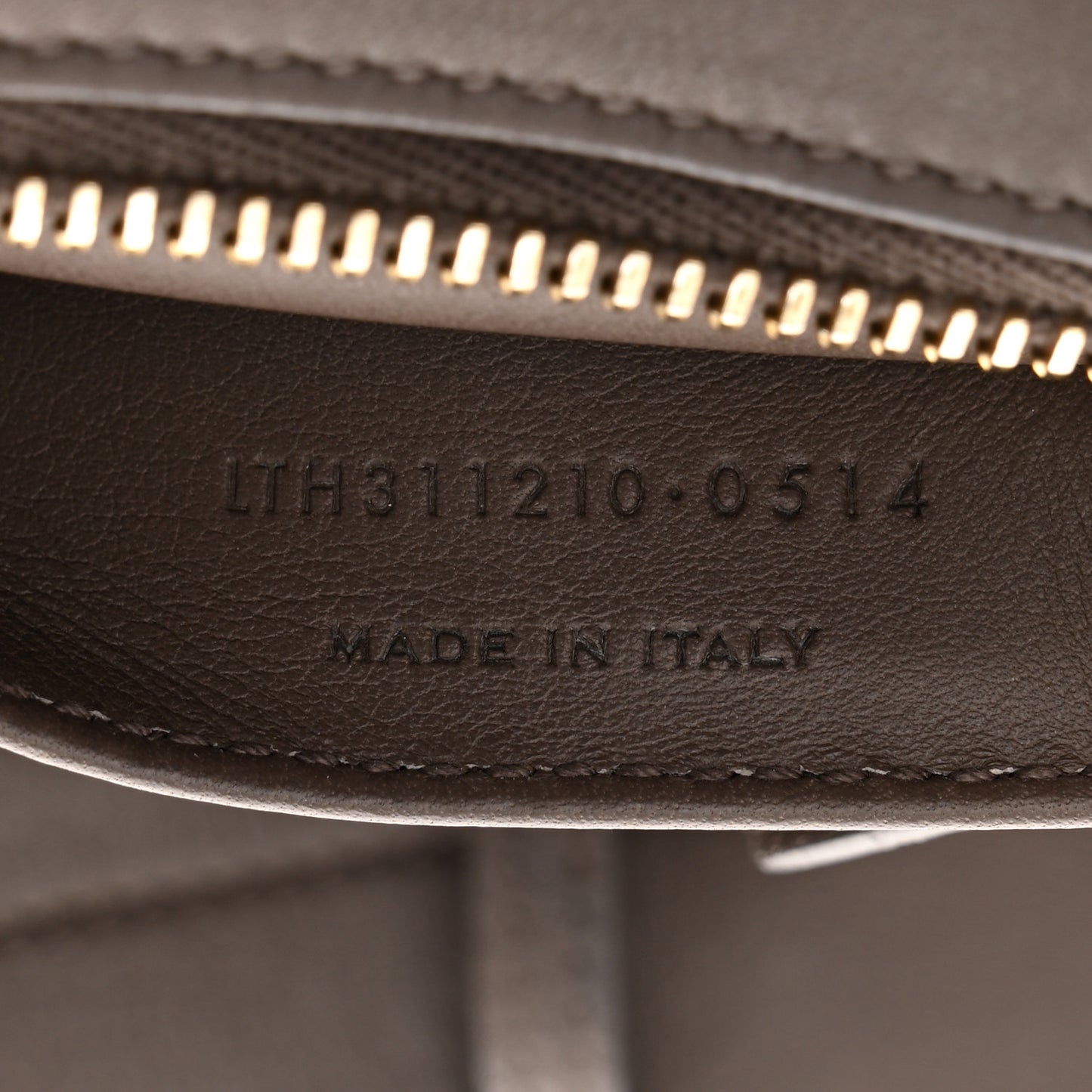 Calfskin Small Classic Y Cabas Grey