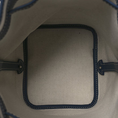 Goyard Goyardine Petit Flot Bucket Bag PM Navy 5 of 9