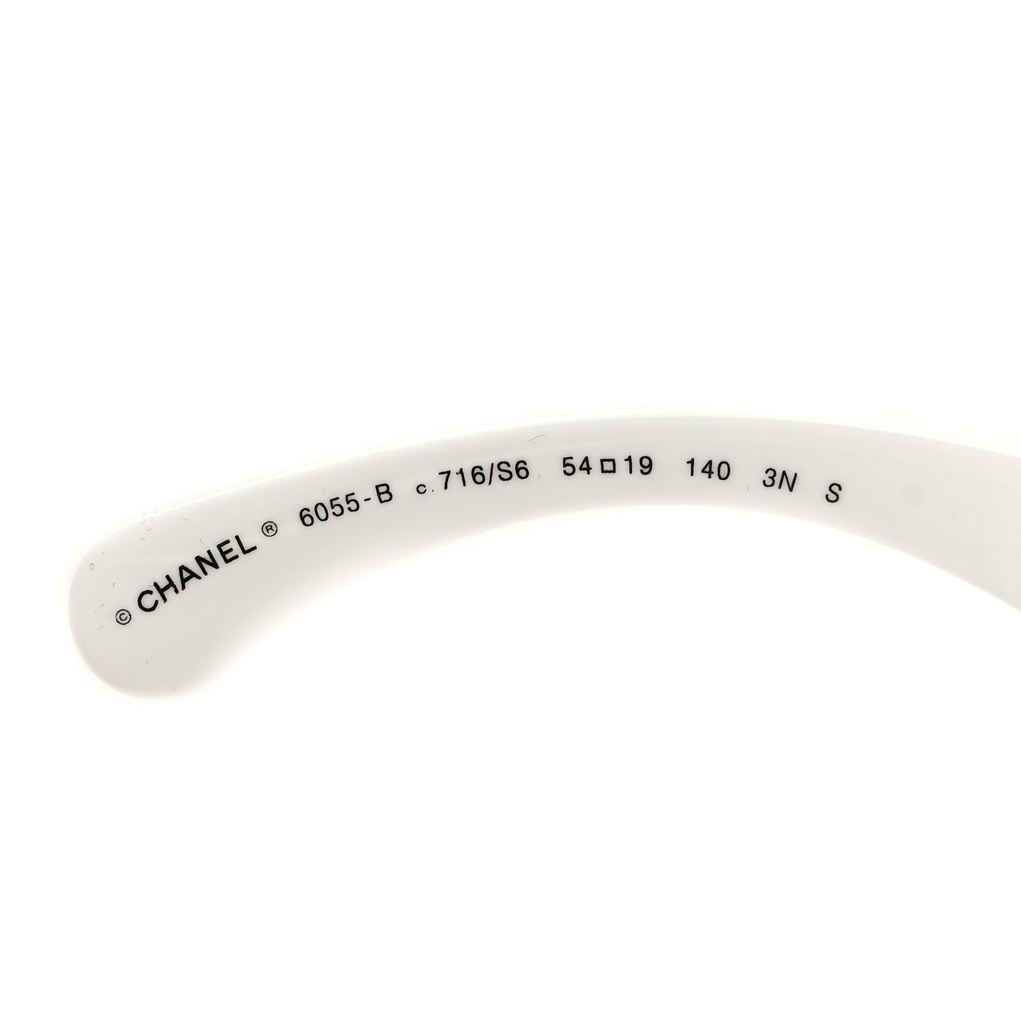 Acetate Metal Square Folding Sunglasses 6055-B White