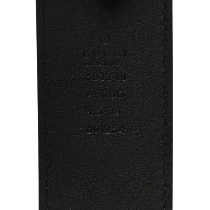 Gucci Moon Calfskin Scales Double G 40mm Belt 85 34 Black 4 of 10