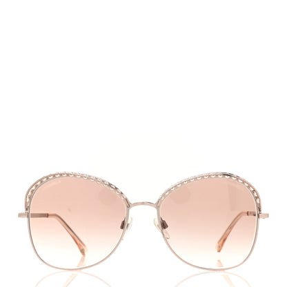 Chanel Pearl Butterfly Sunglasses 4246-H Brown 3 of 7