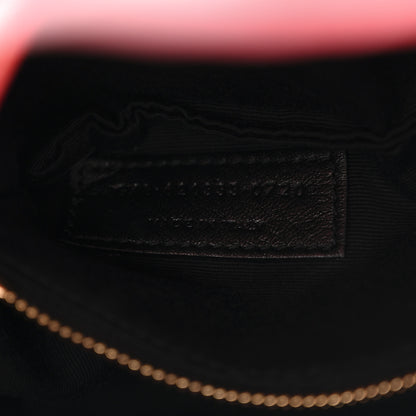 Saint Laurent Lambskin Quilted Toy Loulou Puffer Monogram Chain Satchel Red 7 of 11