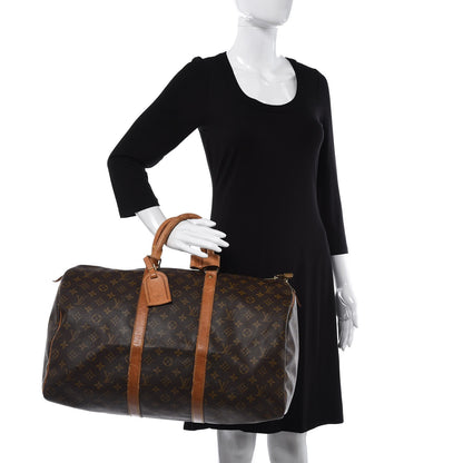 Louis Vuitton Monogram Keepall 50 2 of 15