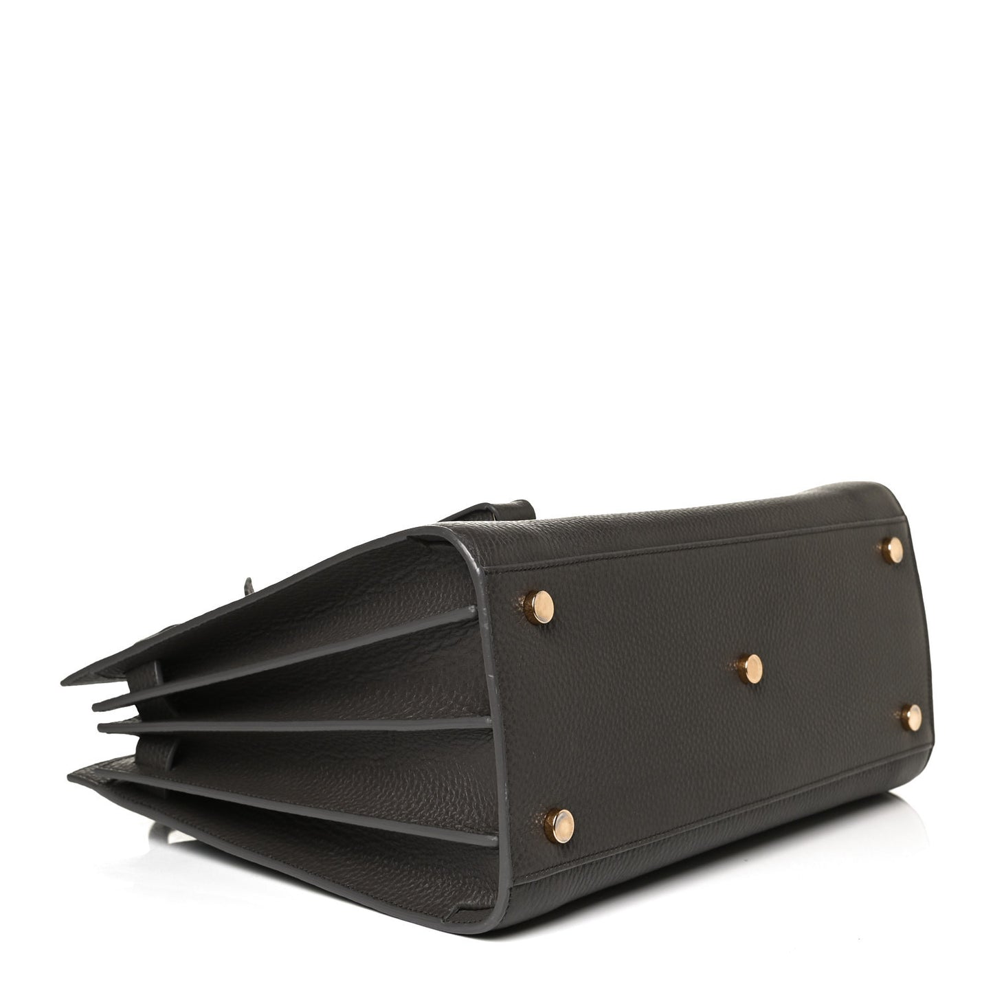 Grained Calfskin Small Sac De Jour Charcoal