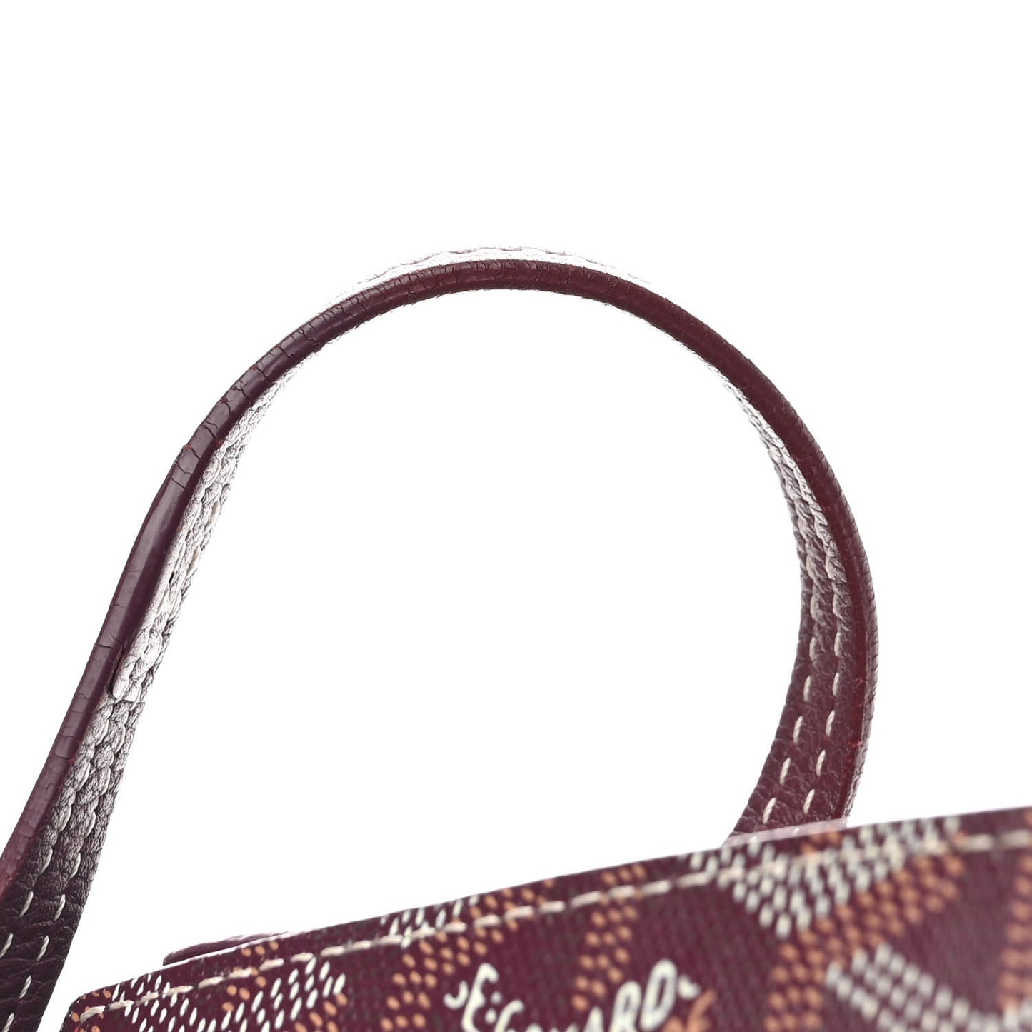 Goyardine Rouette PM Burgundy