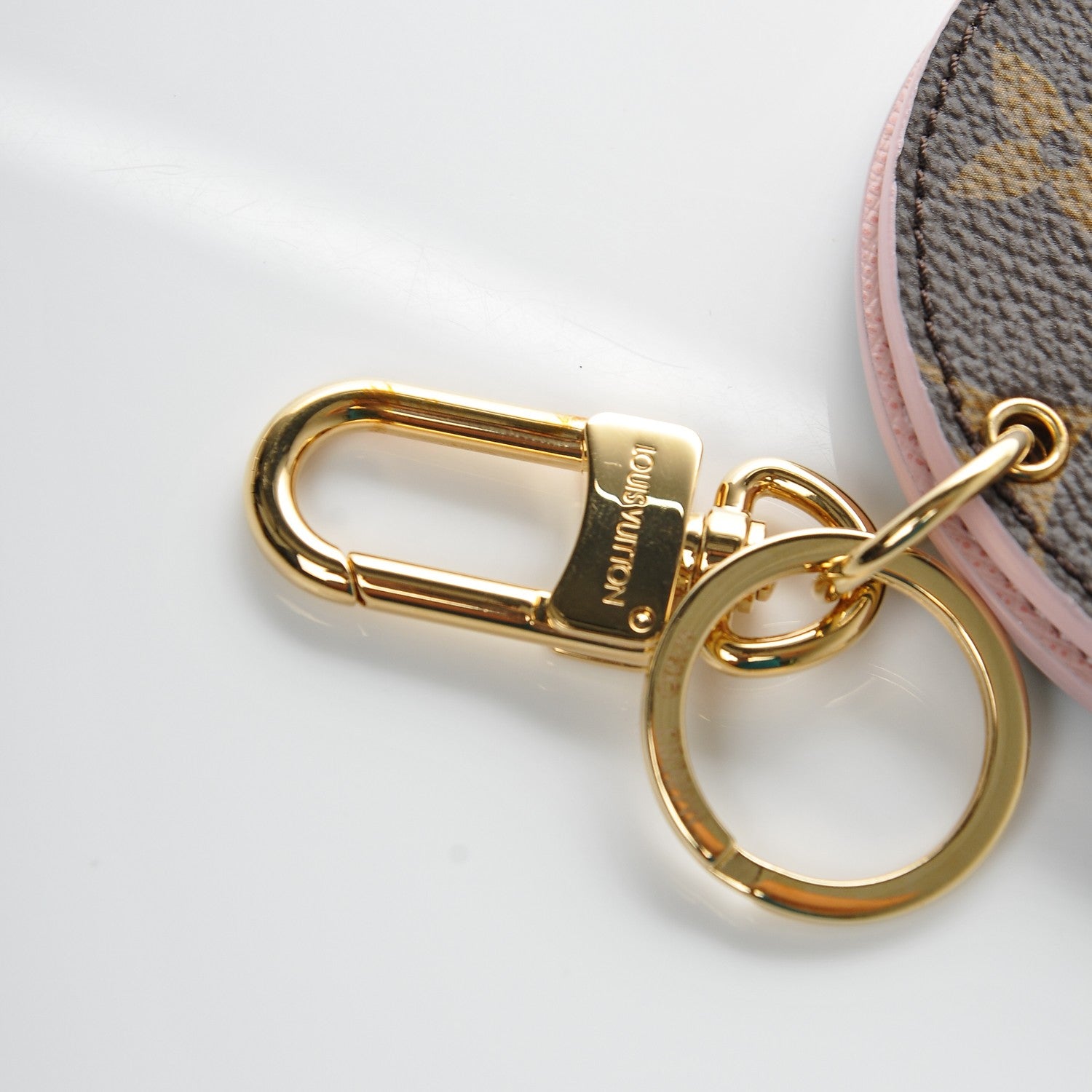 Louis Vuitton Monogram LV Mirror Key Holder Rose Ballerine 7 of 7