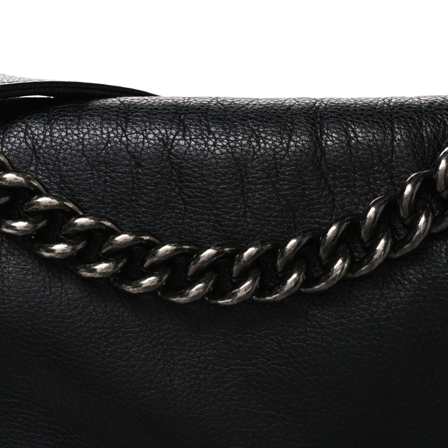 Chanel Calfskin New Medium Boy Reverso Flap Black 8 of 10