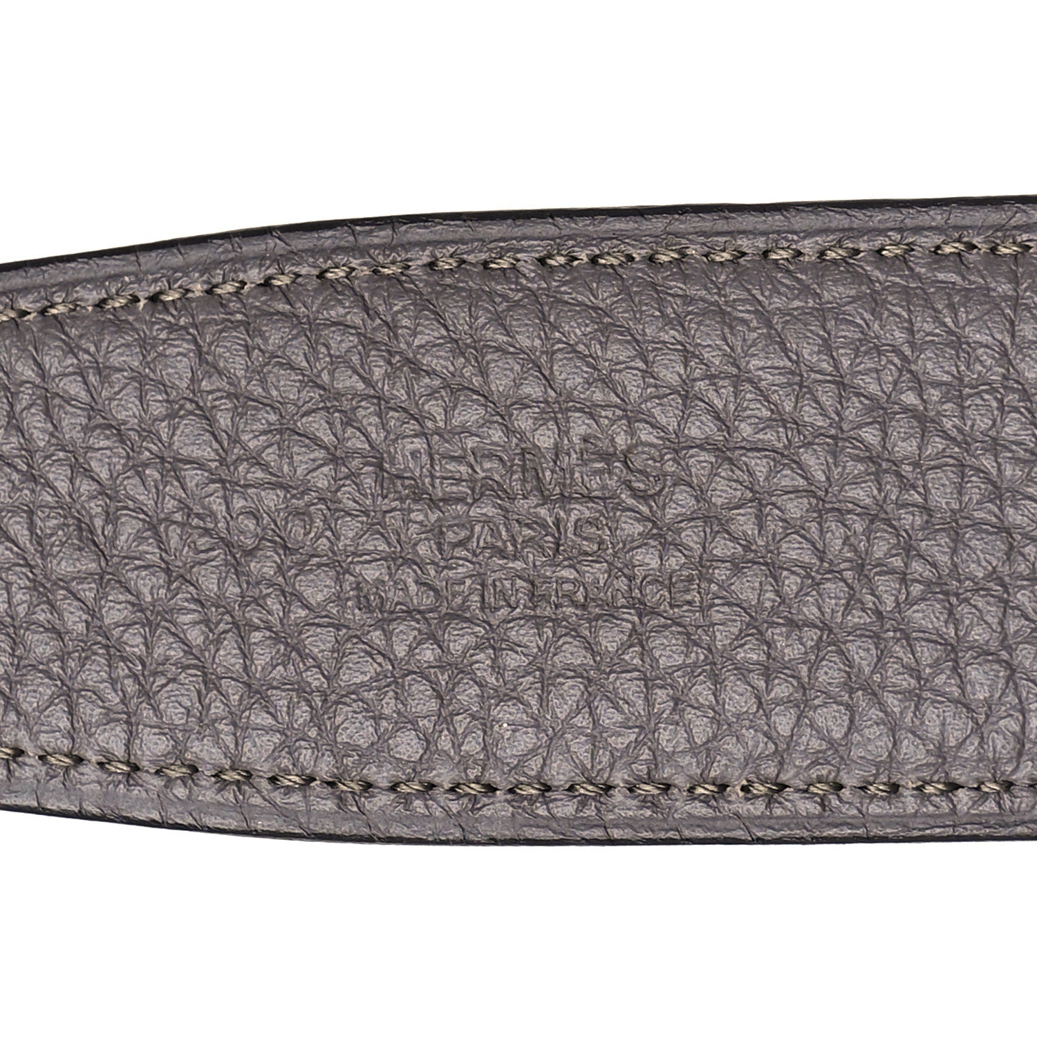 Hermes Box Togo 32mm H Belt 95 Black Etain 3 of 6