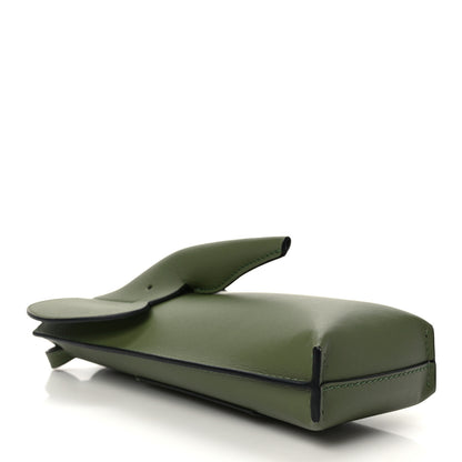 Loewe Calfskin Elephant Pouch Crossbody Bag Avocado 4 of 9