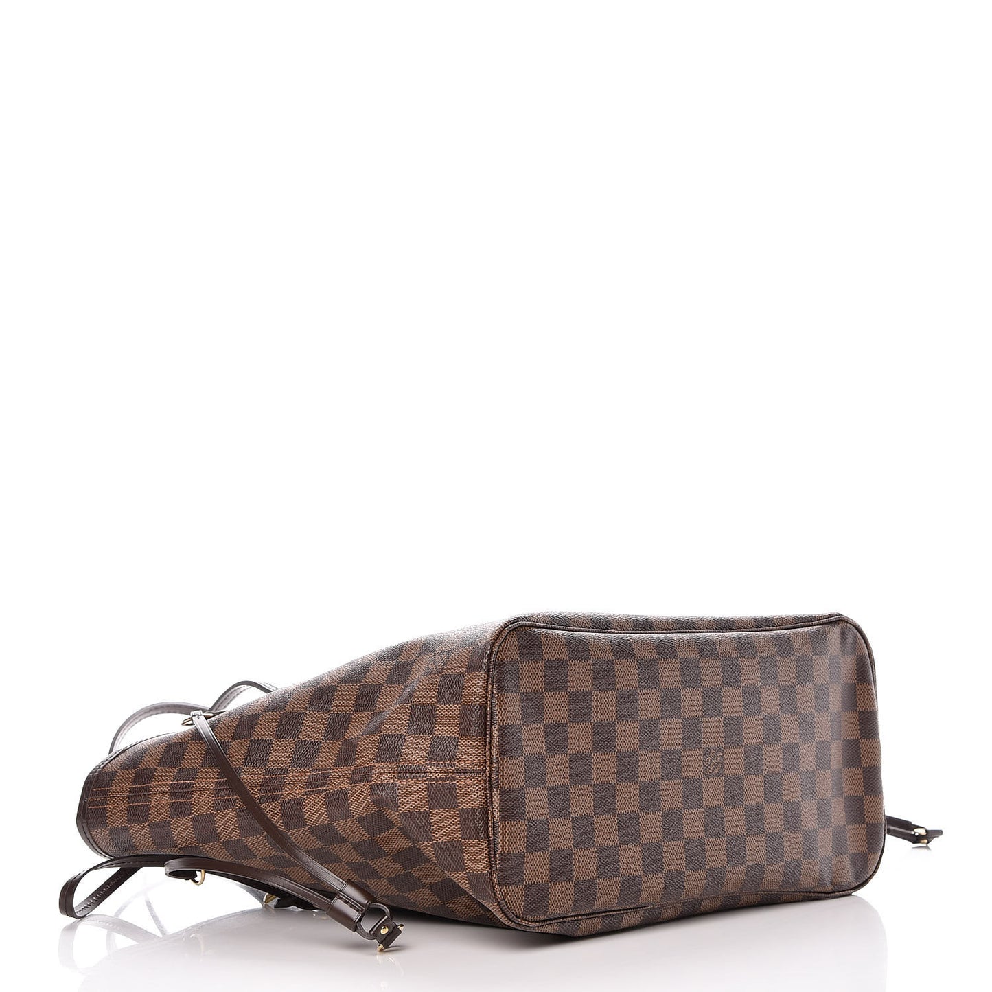 Damier Ebene Neo Neverfull MM Rose Ballerine