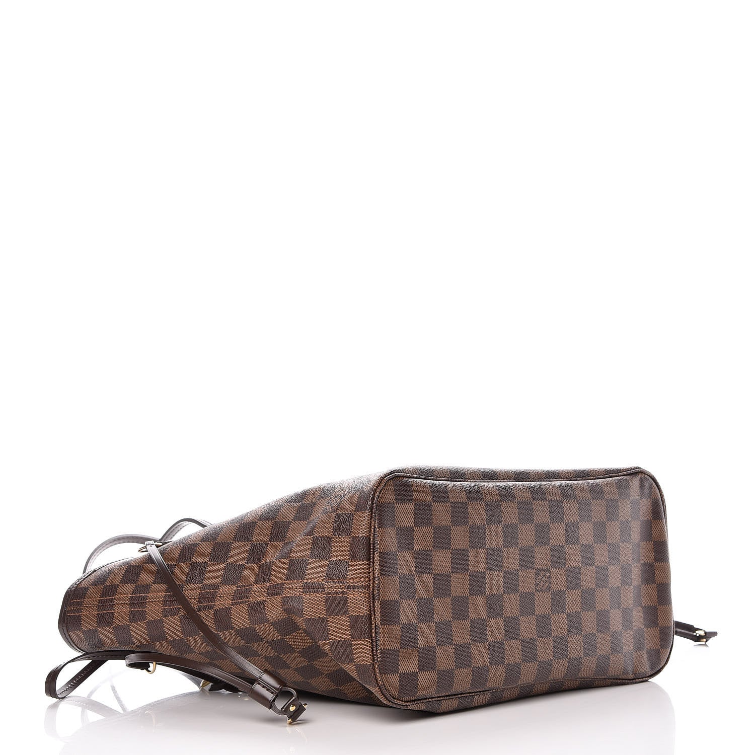Louis Vuitton Damier Ebene Neo Neverfull MM Rose Ballerine 5 of 14