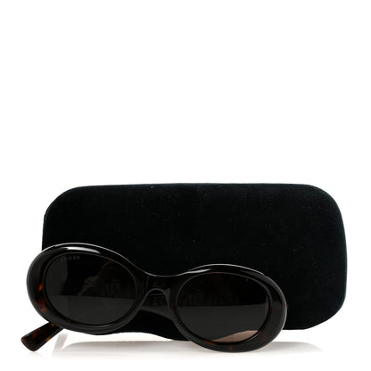 Gucci Acetate Oval Frame GG1587S Sunglasses Havana 15 of 16