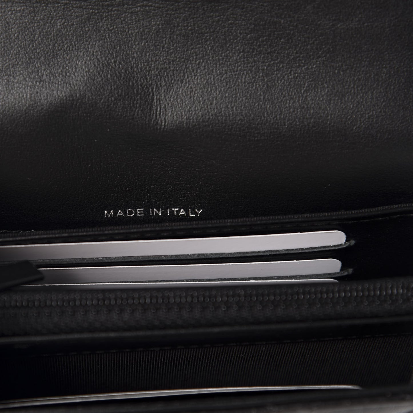 Aged Calfskin Quilted 2.55 Reissue Medium Flap Wallet So Black