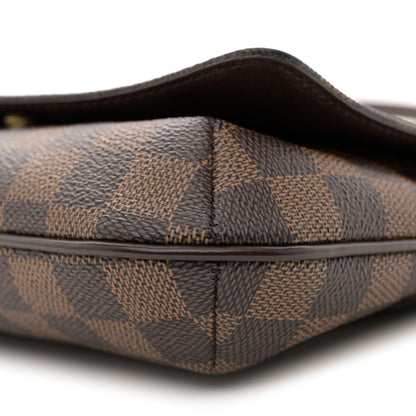 Louis Vuitton Damier Ebene Musette Tango Long Strap 10 of 13