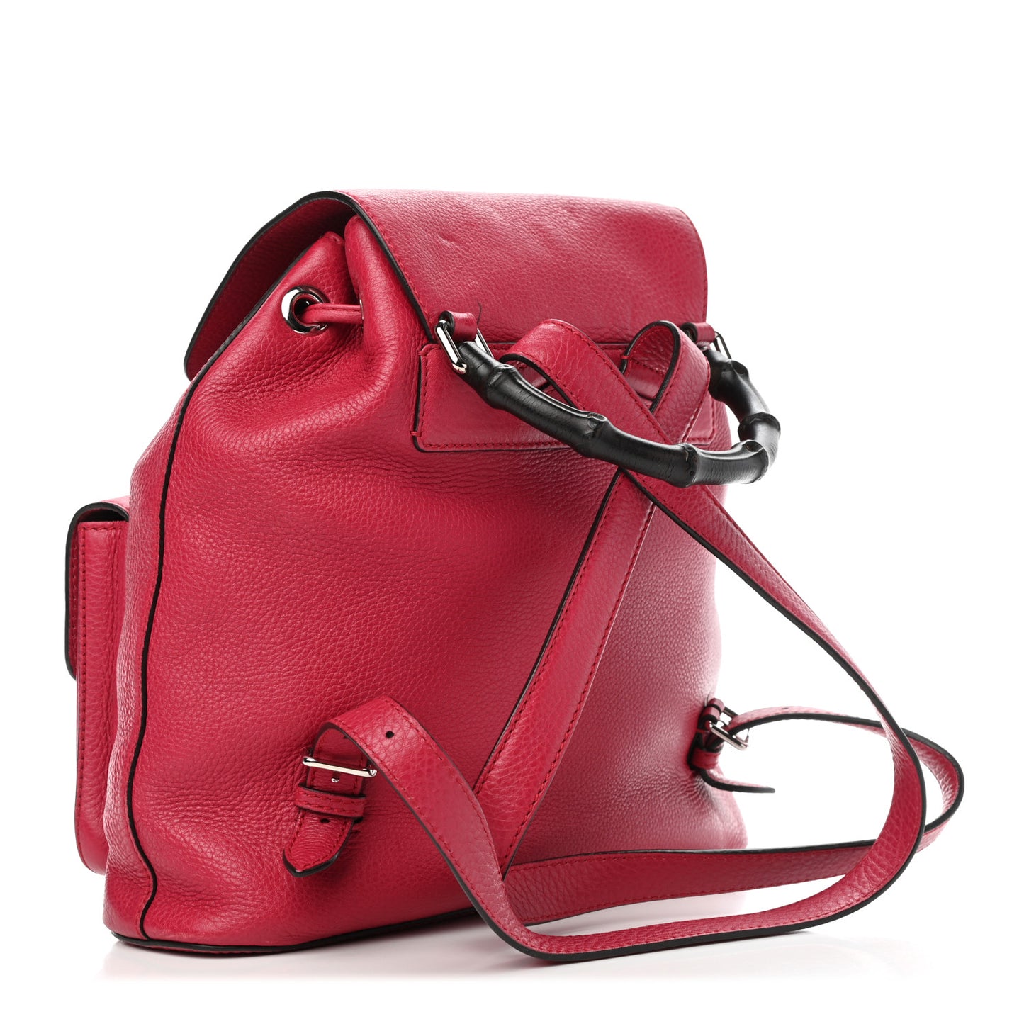 Cellarius Calfskin Medium Bamboo Backpack Petunia