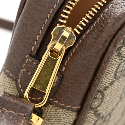 Gucci GG Supreme Monogram Web Mini Ophidia Shoulder Bag Brown 11 of 13
