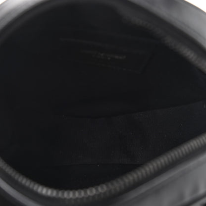 Saint Laurent Calfskin Matelasse Chevron Round Vinyle Camera Bag Black 5 of 8