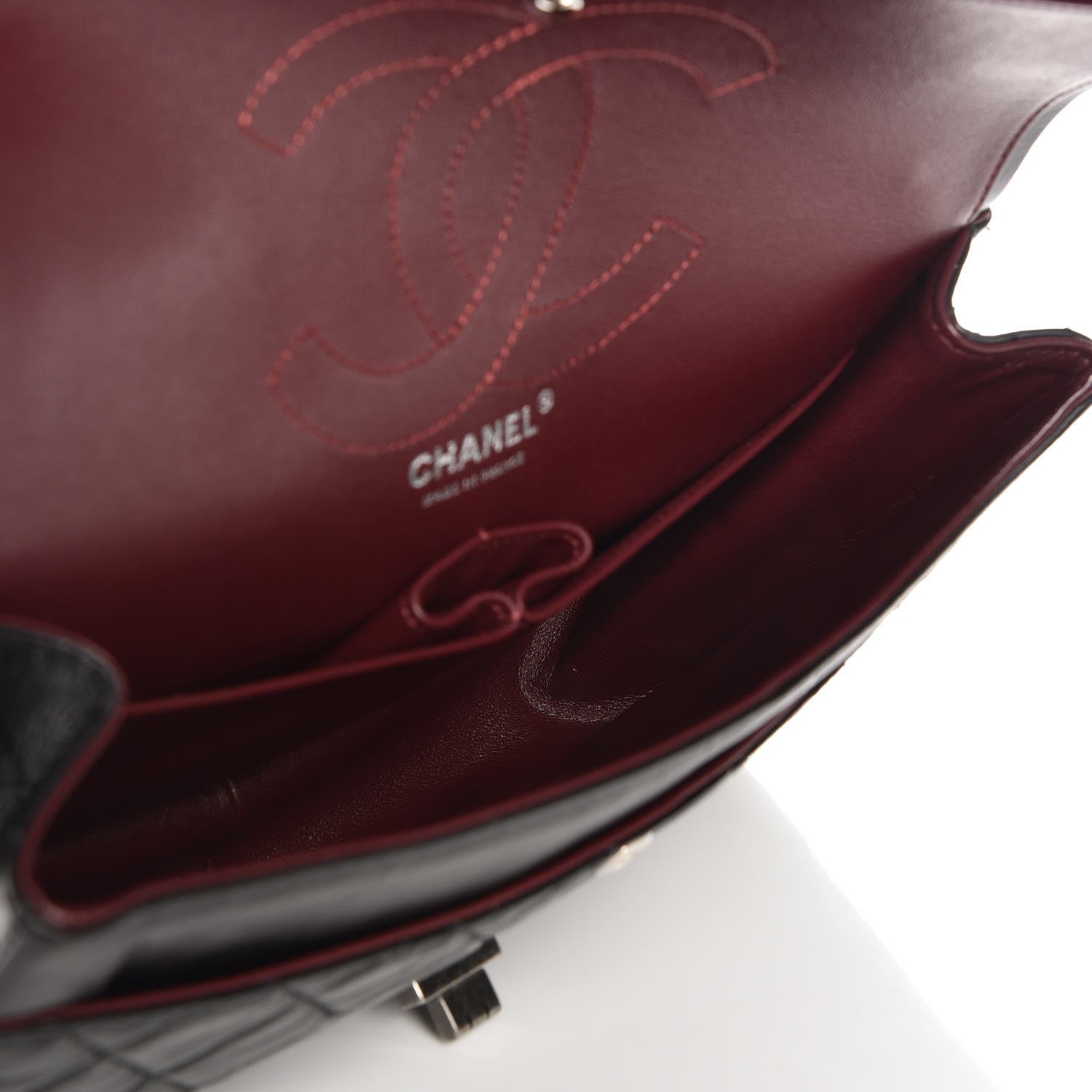 Chanel Aged Calfskin Quilted 2.55 Reissue 226 Flap Black 7 of 10