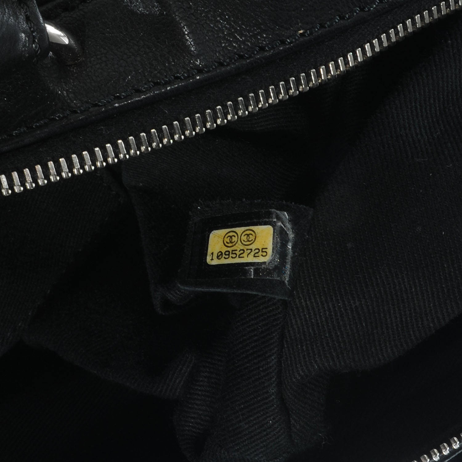 Chanel Calfskin Round Bowling Bag Black 7 of 8