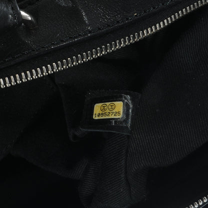 Chanel Calfskin Round Bowling Bag Black 7 of 8