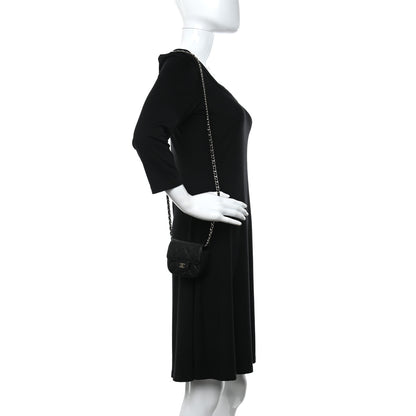 Chanel Caviar Quilted Mini Clutch With Chain Black 2 of 9