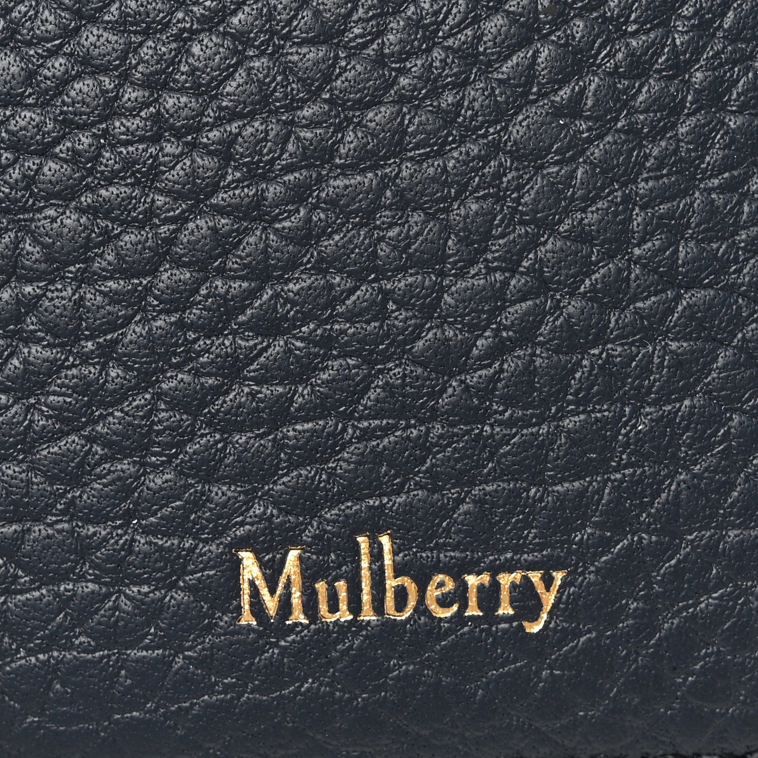 Mulberry Heavy Grain Small Lyra Bucket Bag Night Sky 5 of 9
