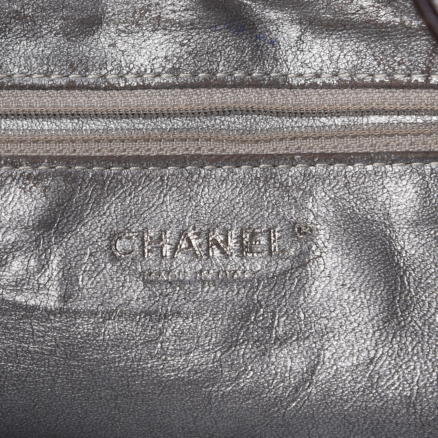Chanel Glazed Caviar East West Modern Chain Tote Brown 6 of 9