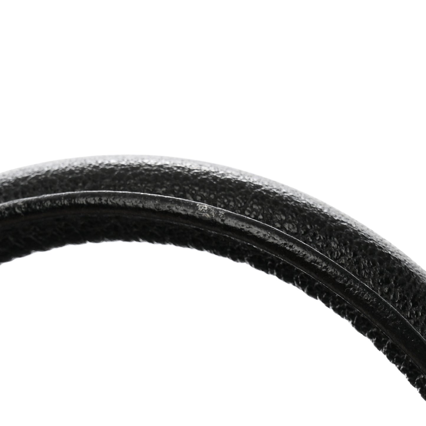 Calfskin Saddle Bowler Black