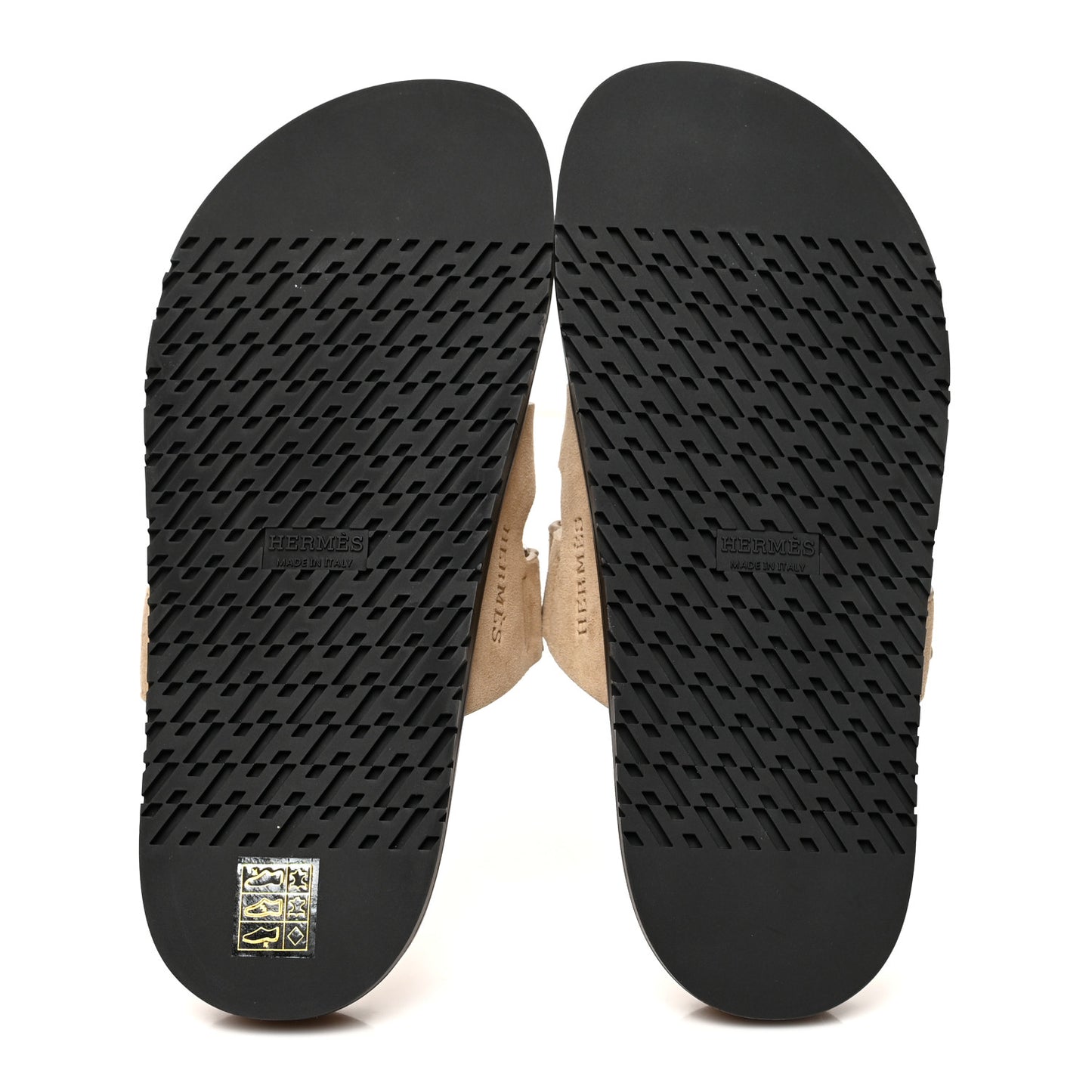 Suede Goatskin Womens Chypre Sandals 38 Beige Argile