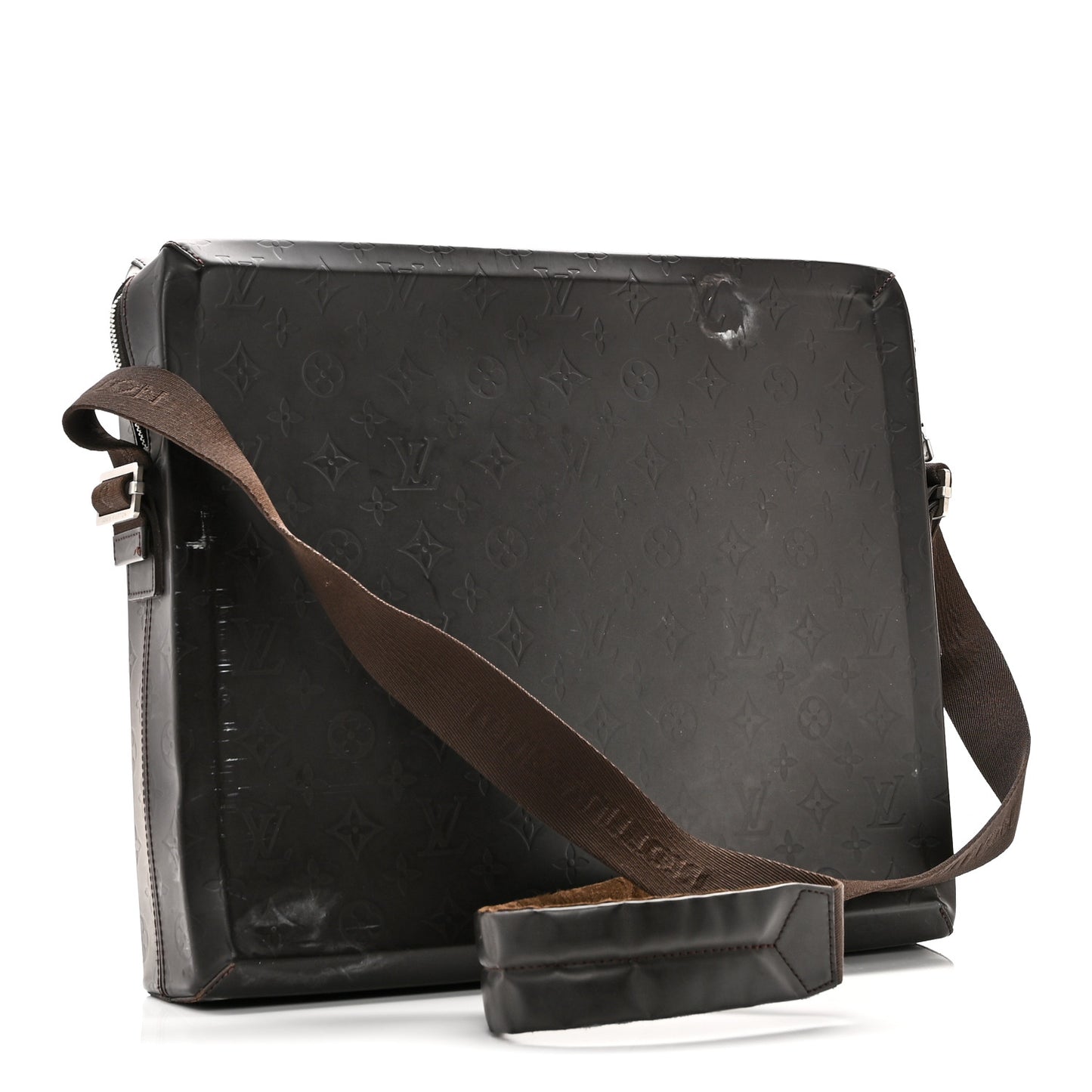Monogram Glace Steve Messenger Bag Cafe