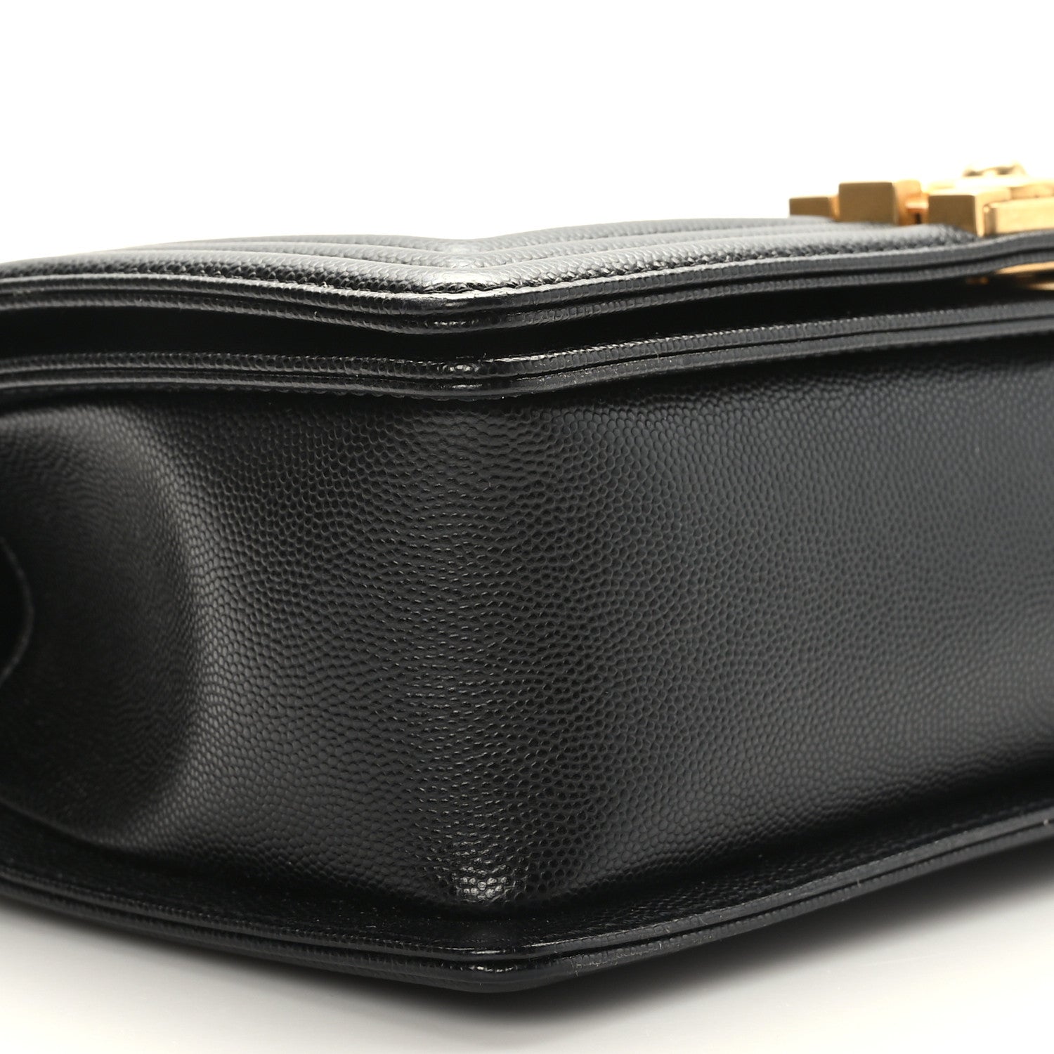 Chanel Caviar Quilted Medium Boy Flap Black 8 of 9