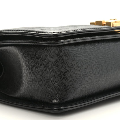 Chanel Caviar Quilted Medium Boy Flap Black 8 of 9