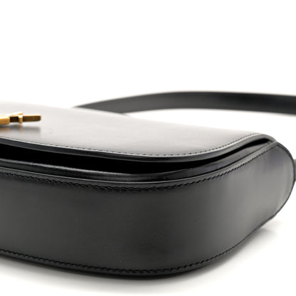 Saint Laurent Box Calfskin Mini Voltaire Shoulder Bag Black 10 of 10