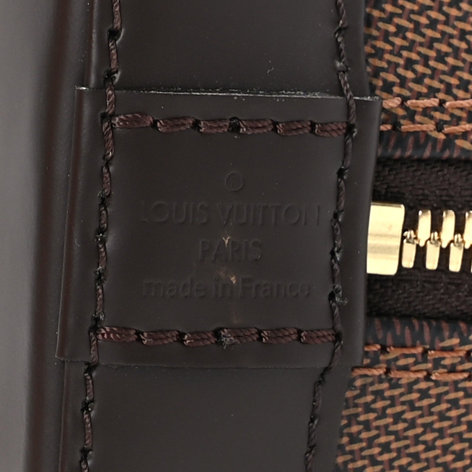 Louis Vuitton Damier Ebene Alma BB 6 of 9