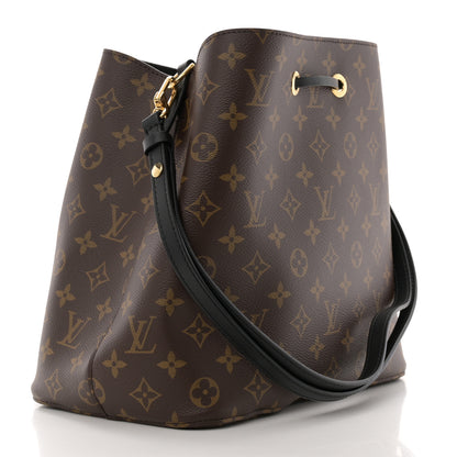 Louis Vuitton Monogram Neonoe MM Black 2 of 9
