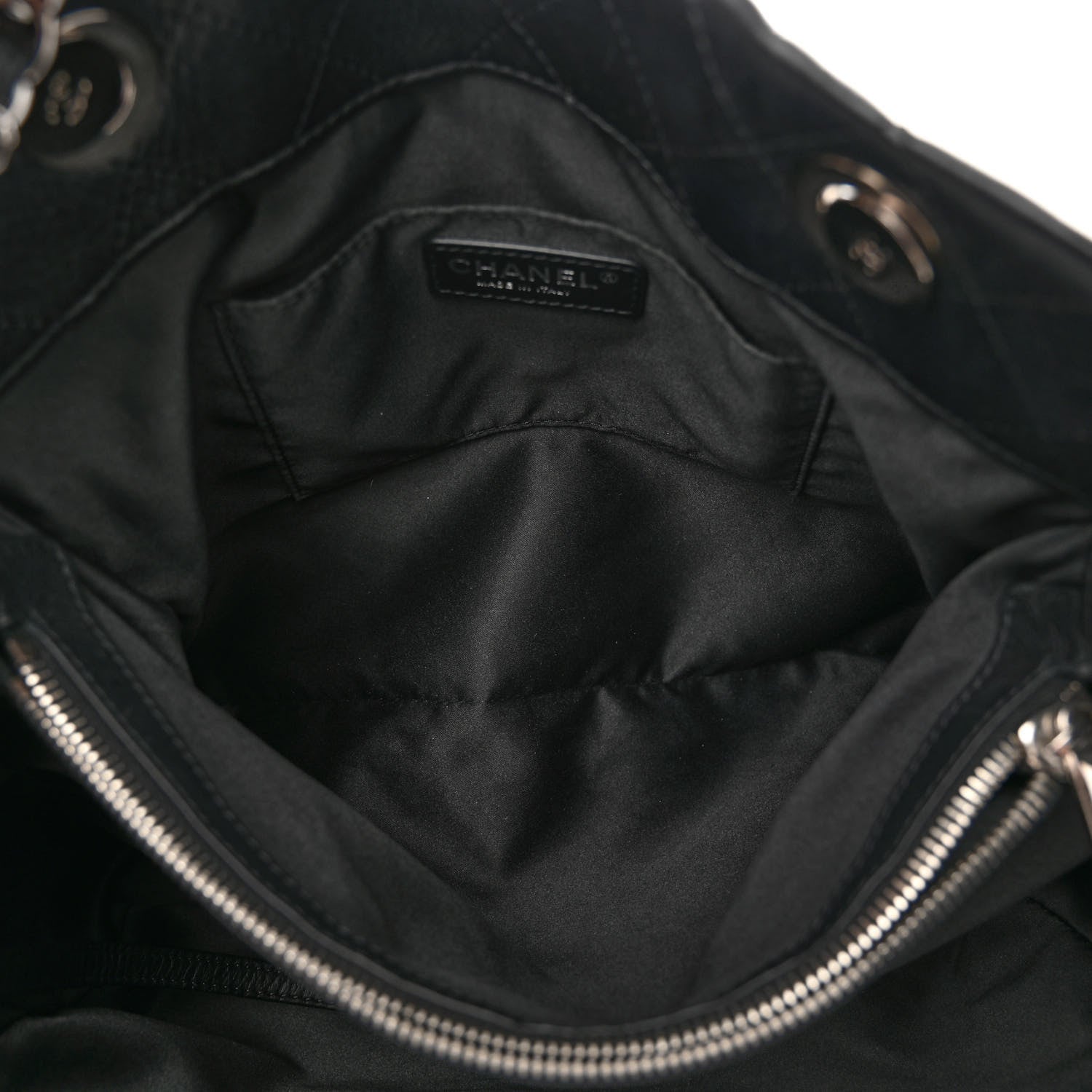 Chanel Calfskin Quilted Large Chic and Soft Shopping Tote Black 6 of 11