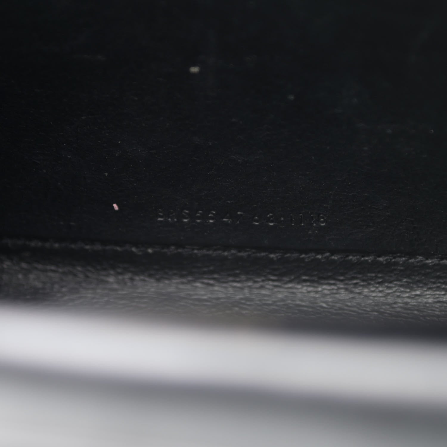 Saint Laurent Smooth Calfskin Monogram Sulpice Chain Wallet Black 7 of 16